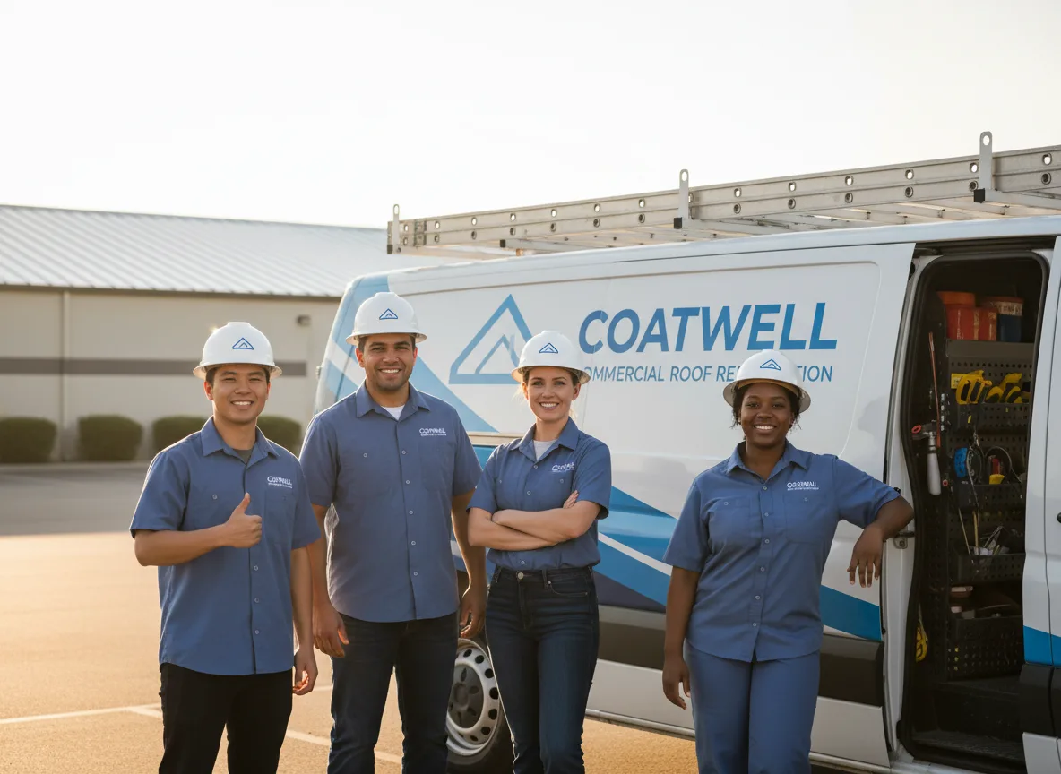 Commercial roof coating company in Riceboro, GA